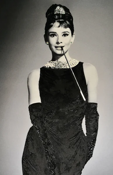 Audrey Hepburn vagyok. Jogdíjmentes Stock Fotók