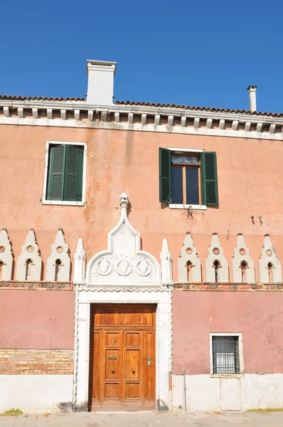 Italienska hus detalj — Stockfoto