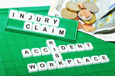 Injury claim clipart