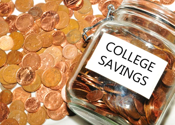 College besparingar — Stockfoto
