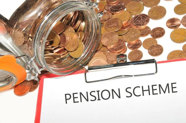 Pension scheme — Stock Photo, Image
