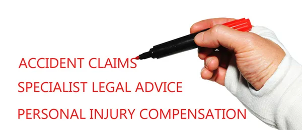 Accident claims — Stock Photo, Image