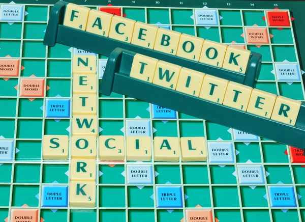 Sieć społecznościowa — Zdjęcie stockowe