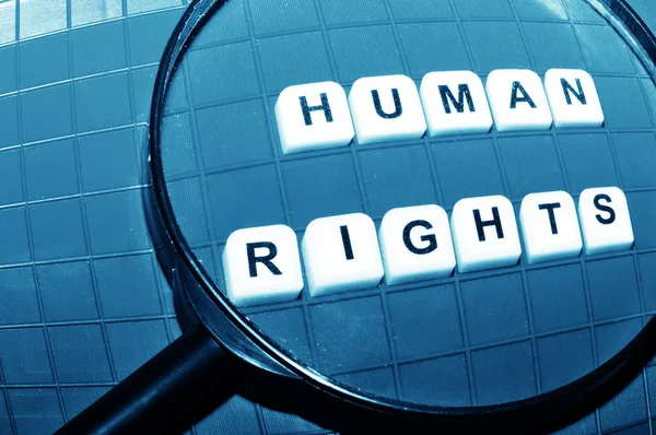 Derechos humanos — Foto de Stock