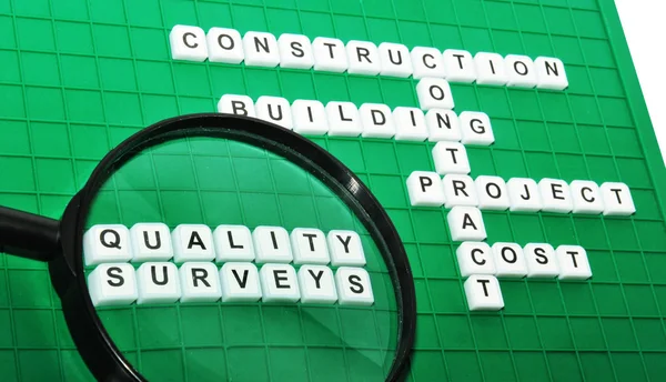 Quality surveying concept — Stock Photo, Image