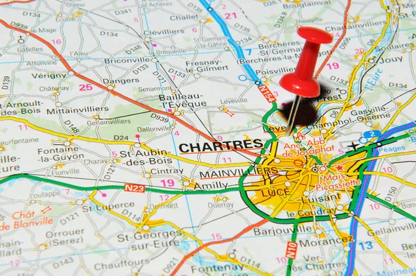 Chartres, Frankrijk — Stockfoto