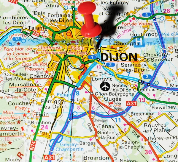 Dijon, Γαλλία — Φωτογραφία Αρχείου