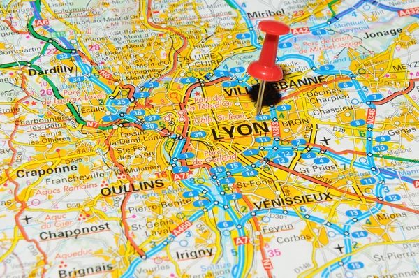 Lyon, Francie — Stock fotografie