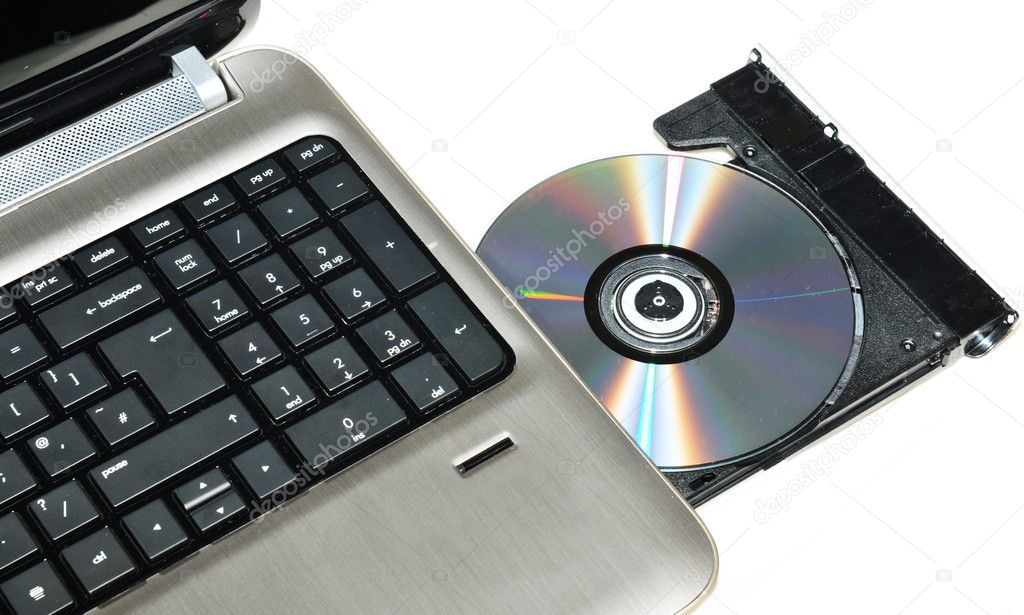 Laptop CD or DVD writer