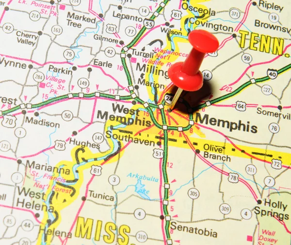 Memphis, Tennessee — Stockfoto