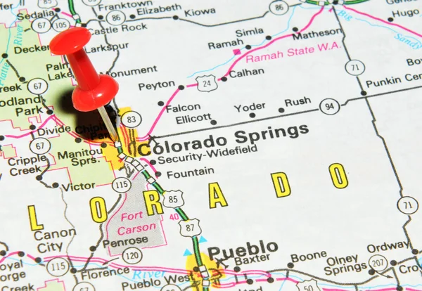 Колорадо-Спрингс — стоковое фото