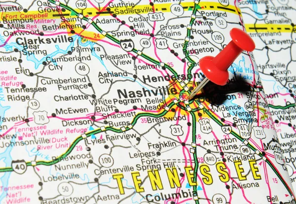 Nashville, Tennessee — Stock fotografie