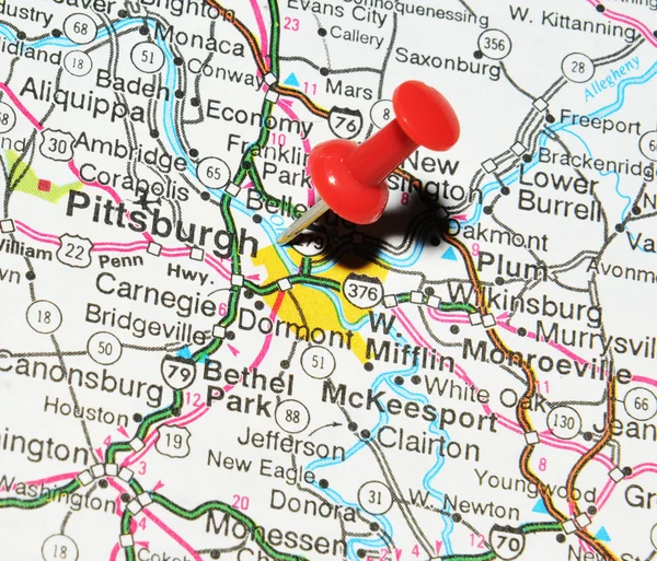 Pittsburgh, Pensylvánie — Stock fotografie