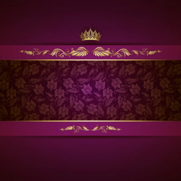 Königlicher Hintergrund — Stockvektor