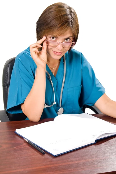 Young medic doctor smile — Stock Photo, Image