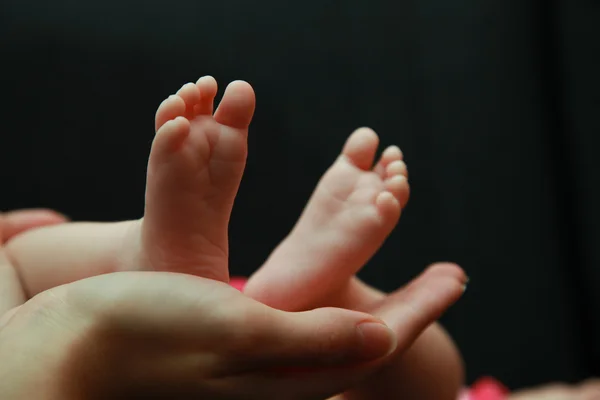 Klein kind voet — Stockfoto