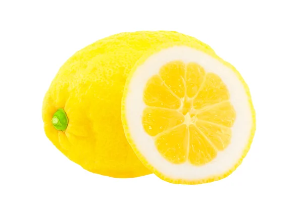 Lemon with a segment. — Stock Photo, Image