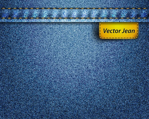 Tessuto jeans vettoriale — Vettoriale Stock