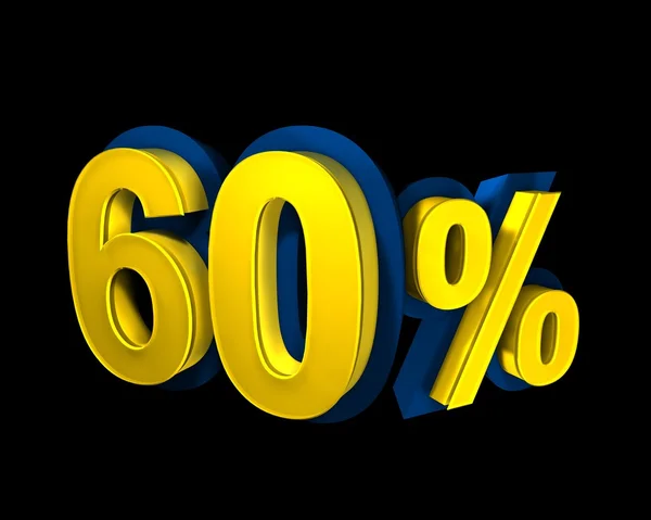 Percentage number — Stock Photo, Image