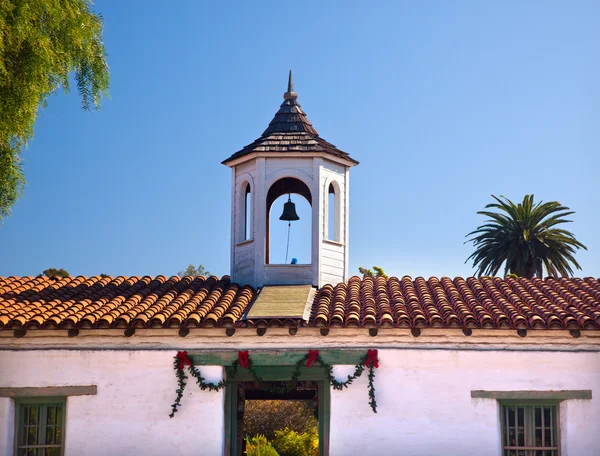 카사 드 Estudillo 오래 된 San Diego 마을 지붕 큐 폴라 캘리포니아 — 스톡 사진