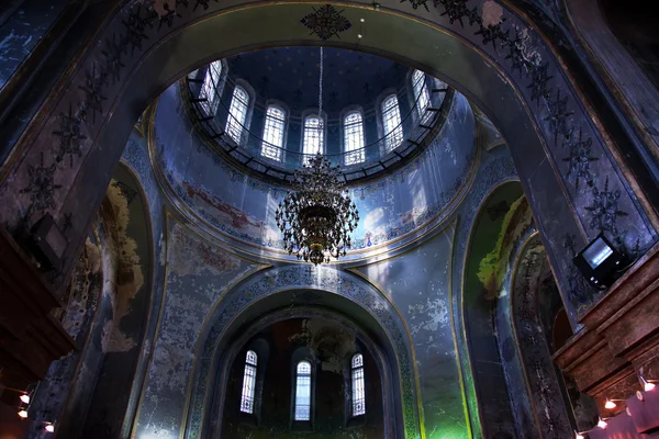 Saint sofia orthordox rosyjski Kościół wewnątrz kopuły Chiny harbin — Zdjęcie stockowe