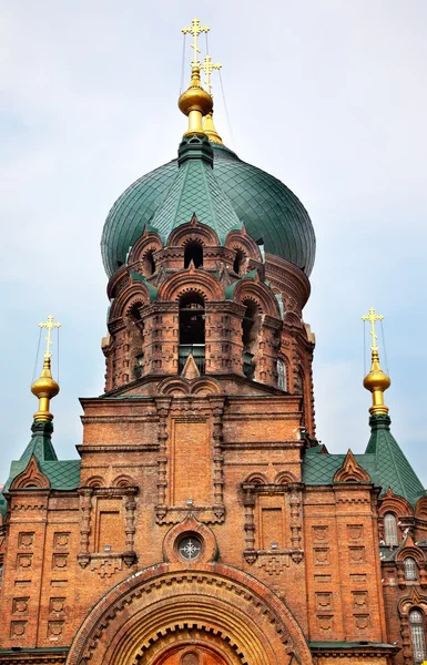 Saint Sofia Russian Orthodox Church Harbin China — Stock Photo, Image