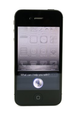 Apple iPhone 4s Siri clipart