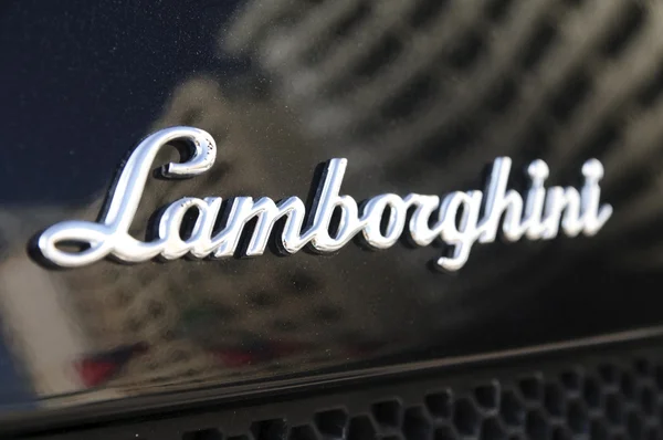 Lamborghini logo — Zdjęcie stockowe