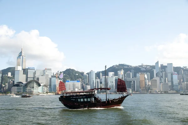 Çin yelkenli gemi — Stok fotoğraf