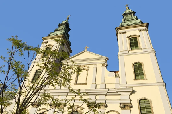 Budapeşte şehir parish Kilisesi — Stok fotoğraf