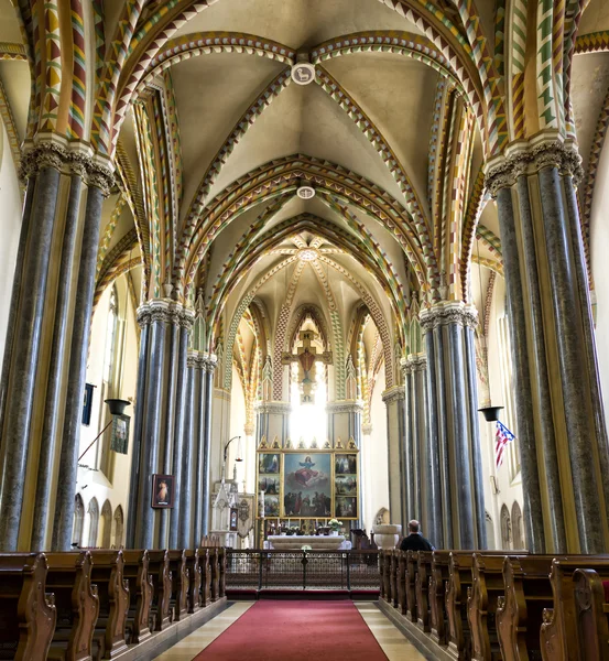 Farní kostel v Budapešti — Stock fotografie