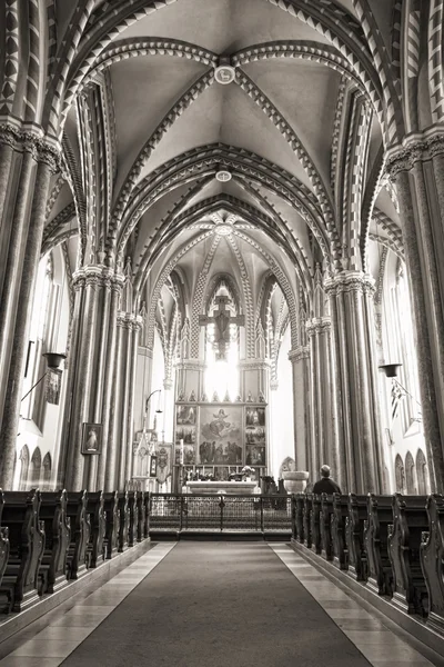 Église paroissiale intérieure de Budapest — Photo