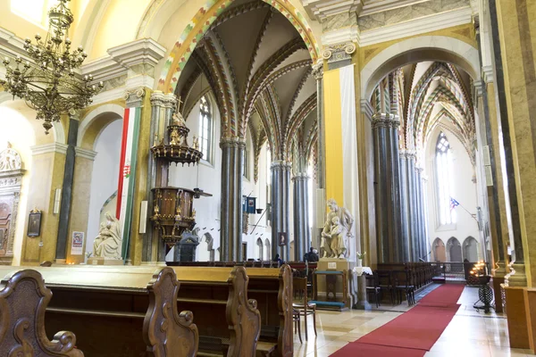Église paroissiale intérieure de Budapest — Photo