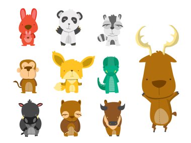 Forest Animal Set clipart