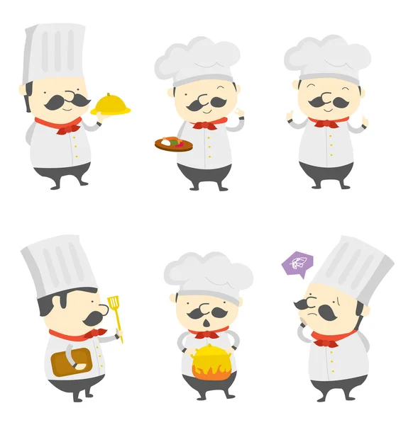 Группа шеф-поваров — стоковый вектор