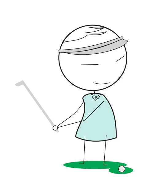 Vecteur de golf — Image vectorielle
