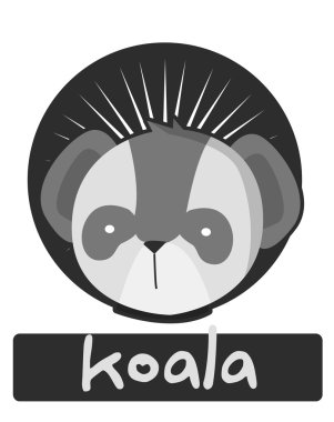 Koala vector clipart