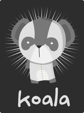 Koala vector clipart