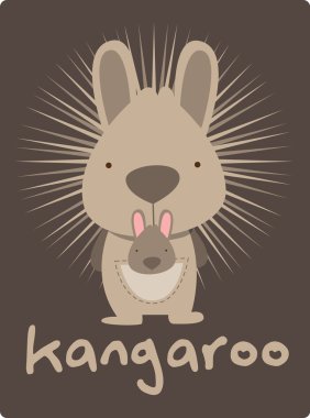 Kangaroo clipart