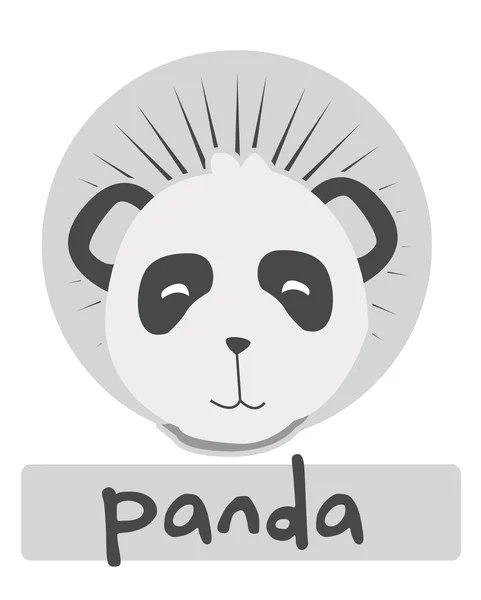 Panda wektor — Wektor stockowy