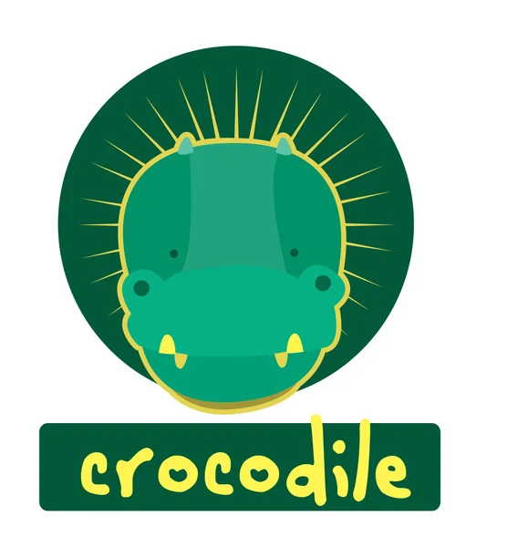 Krokodýl — Stockový vektor