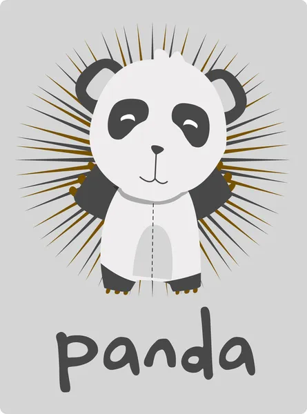 Panda vector — Stockvector