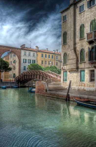 Canal en Venecia — Foto de Stock