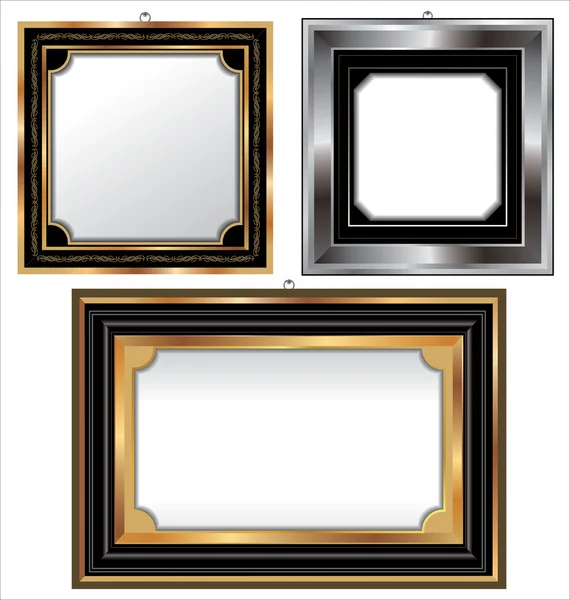 Picture frame set — Stock Vector
