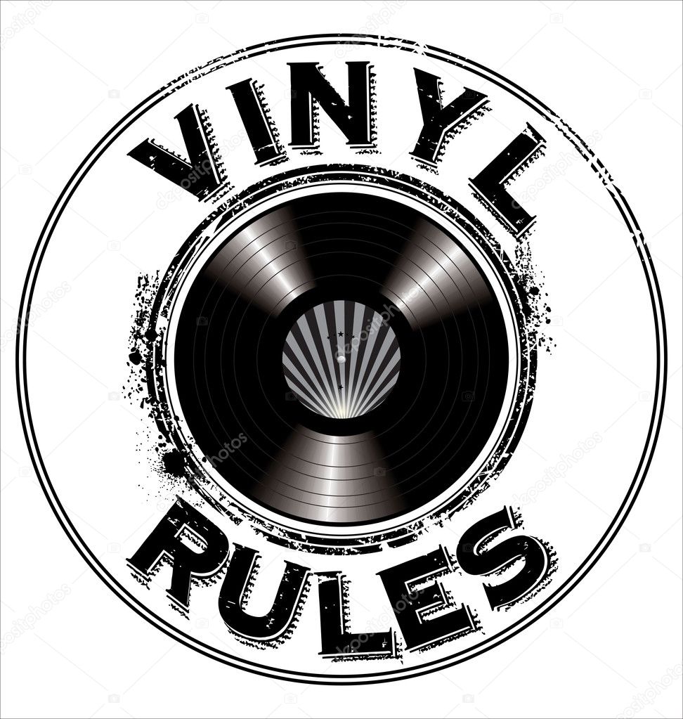 Vinyl rules background