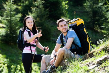 Çift hiking