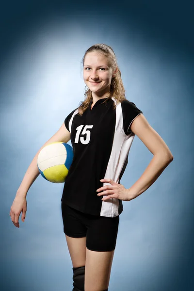 Volleyball girl — Stock Photo, Image