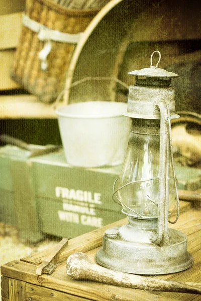 Vintage lamp — Stock Photo, Image