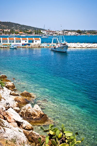 Stock image Skiathos harbour