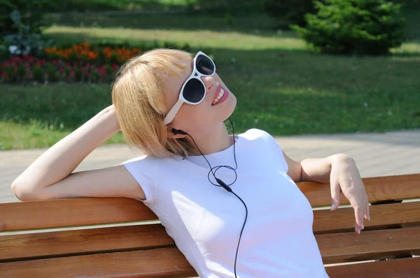 stock image Relax with music